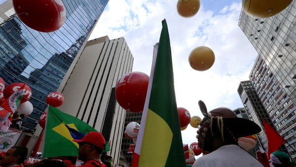 Protestos Brasil - Sputnik Brasil