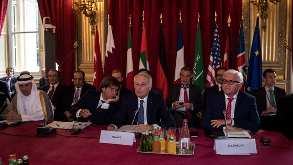Reunião de ministros das Relações Exteriores em Paris para discutir a crise síria - Sputnik Brasil