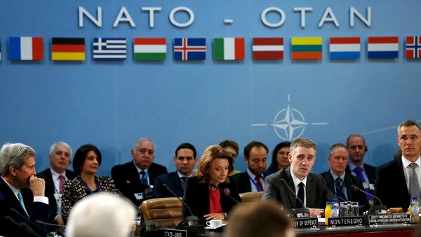 Membros da OTAN durante o encontro em Bruxelas em 2 de dezembro, 2015 - Sputnik Brasil