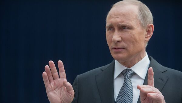 Presidente da Rússia Vladimir Putin - Sputnik Brasil
