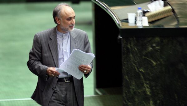 Ali Akbar Salehim chefe da Organização para Energia Atômica do Irã - Sputnik Brasil