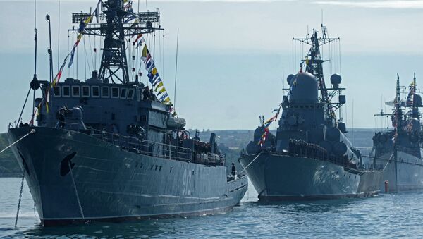 Os navios anti-minas da Rússia - Sputnik Brasil