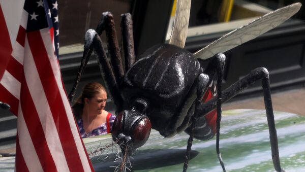 Aedes Aegypti gigante em Chicago, Illinois, United States, May 16, 2016 - Sputnik Brasil