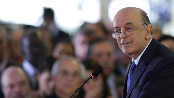 José Serra, novo chanceler brasileiro - Sputnik Brasil
