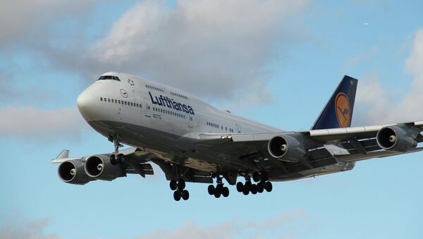 Lufthansa Boeing 747-400 - Sputnik Brasil