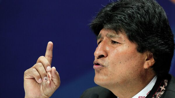 O presidente boliviano, Evo Morales - Sputnik Brasil