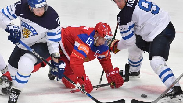 2016 IIHF World Ice Hockey Championship. Finland vs. Russia - Sputnik Brasil