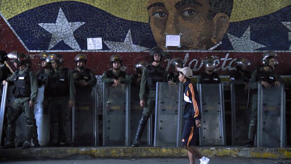 Venezuela protestos - Sputnik Brasil