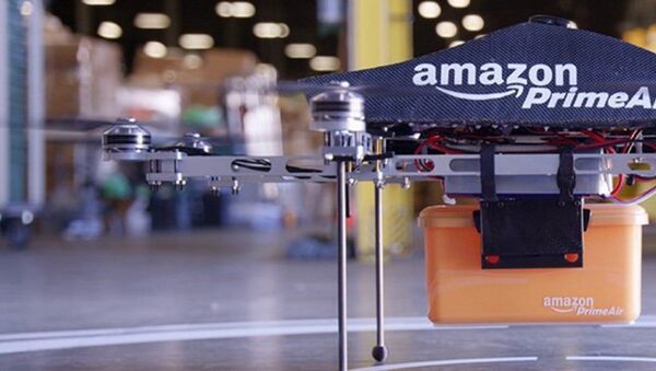 Amazon Prime Air - drone - Sputnik Brasil