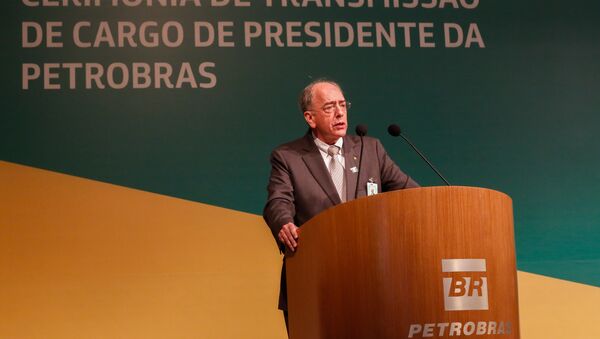 Cerimônia de transmissão de cargo ao novo presidente da Petrobras, Pedro Parente - Sputnik Brasil