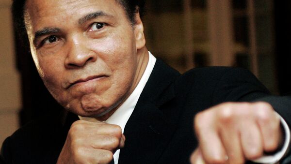U.S. boxing great Muhammad Ali - Sputnik Brasil