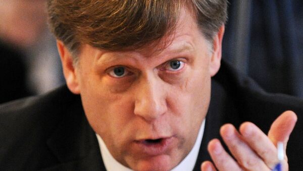 O ex-embaixador dos EUA na Rússia Michael McFaul - Sputnik Brasil