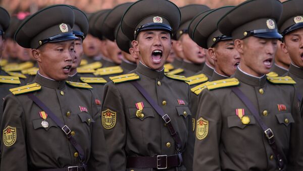 Militares norte-coreanos - Sputnik Brasil