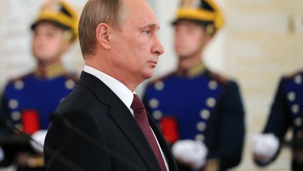 O presidente russo Vladimir Putin. 12 de junho de 2016 - Sputnik Brasil