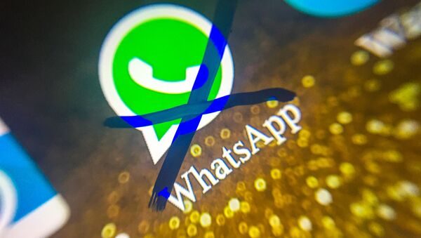 Juiz determina bloqueio do aplicativo WhatsApp - Sputnik Brasil