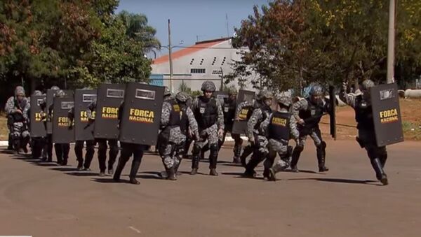 Força Nacional reforça segurança nos Jogos Rio 2016. - Sputnik Brasil