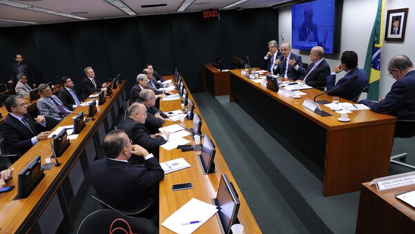 Audiência pública para debate do Projeto de Lei nº 4567, de 2016, de autoria do Senador licenciado José Serra. - Sputnik Brasil