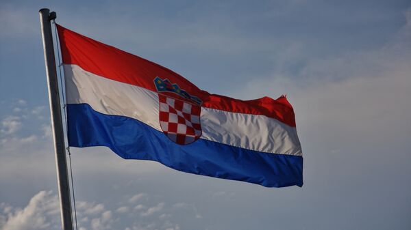 Bandeira da Croácia - Sputnik Brasil