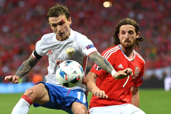 Rússia e País de Gales pela última rodada do grupo B da Euro 2016 - Sputnik Brasil