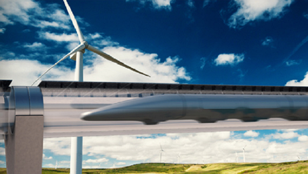 Sistema de Transporte Hyperloop - Sputnik Brasil