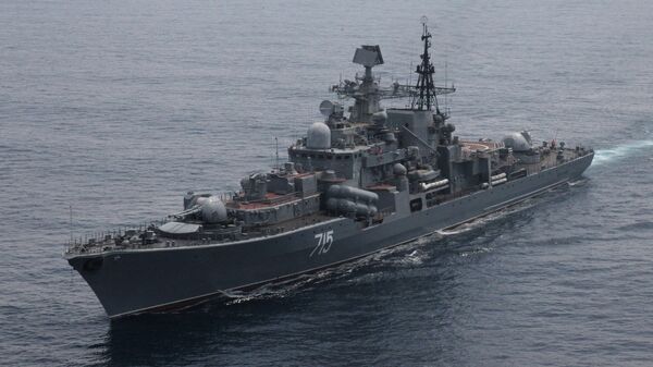 The squadron torpedo boat 'Bystry' of Russia's Pacific Fleet - Sputnik Brasil