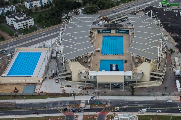 Maria Lenk e Arena Rio - Sputnik Brasil