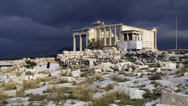 Acrópole de Atenas, monumento da cultura antiga, Grécia (foto de arquivo) - Sputnik Brasil