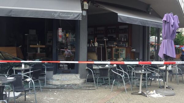 Explosão em Frankfurt no restaurante Leidenschaft - Sputnik Brasil