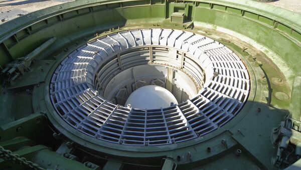 Lançamento de míssil balístico intercontinental do cosmódromo Baikonur, Cazaquistão (foto de arquivo) - Sputnik Brasil