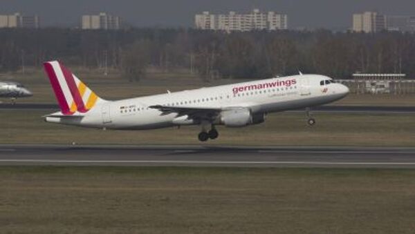 Avião da empresa Germanwings - Sputnik Brasil