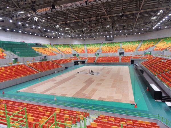 A Arena do Futuro receberá as competições de handebol e golbol na Rio 2016 - Sputnik Brasil
