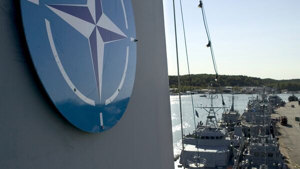Navios em Turku, Finlândia durante exercícios militares - Sputnik Brasil