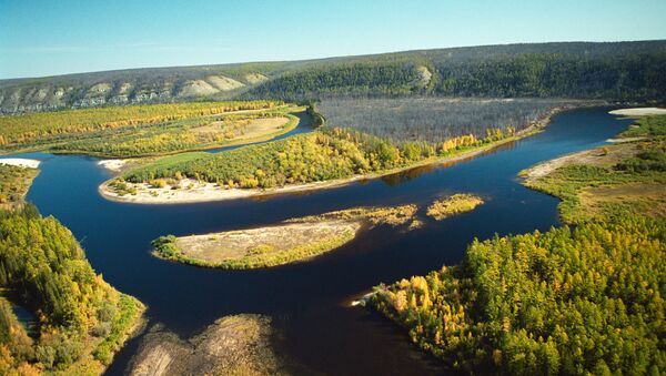 A tributary of the river Lena, Yakutia - Sputnik Brasil