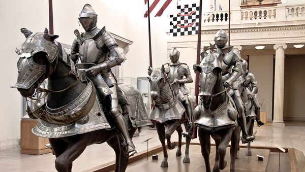 Os cavaleiros medievais - Sputnik Brasil