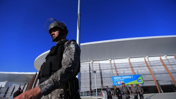 Força Nacional assume a segurança das áreas de competições dos jogos Rio 2016. - Sputnik Brasil