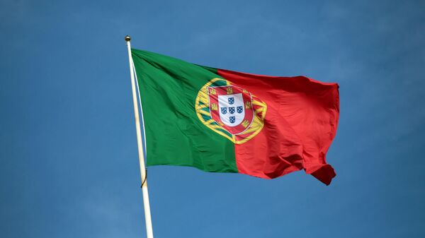 Bandeira nacional de Portugal - Sputnik Brasil