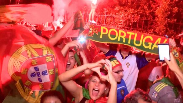 Portugal leva a copa, e França fica triste - Sputnik Brasil