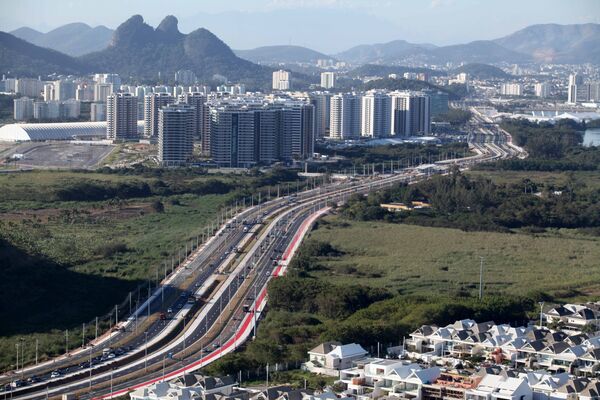 Transolímpica, primeira via expressa do Rio com BRT - Sputnik Brasil