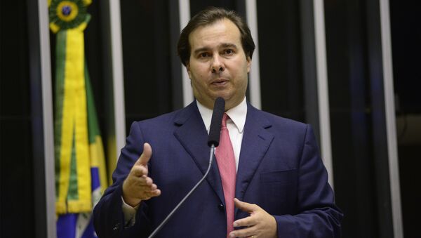 Rodrigo Maia (DEM-RJ), presidente da Câmara dos Deputados - Sputnik Brasil