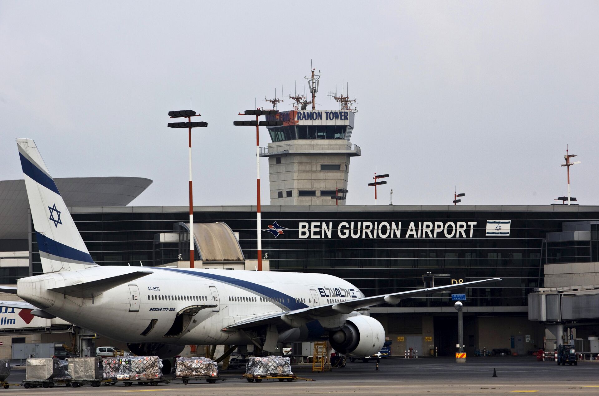 Aeroporto Internacional Ben Gurion, Tel-Aviv, Israel - Sputnik Brasil, 1920, 15.12.2021