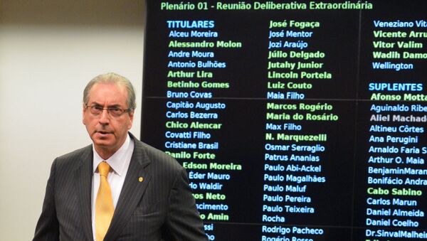 Eduardo Cunha na CCJ da Câmara - Sputnik Brasil