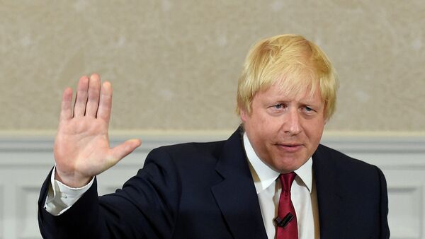 Boris Johnson, novo Ministro das Relações Exteriores da Grã-Bretanha - Sputnik Brasil
