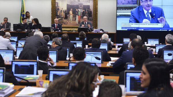 CCJ vota recurso de Cunha contra cassação - Sputnik Brasil