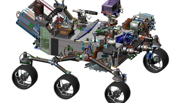 Imagem do rover Mars 2020, NASA - Sputnik Brasil