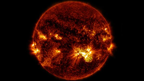 Imagem do Sol, NASA - Sputnik Brasil