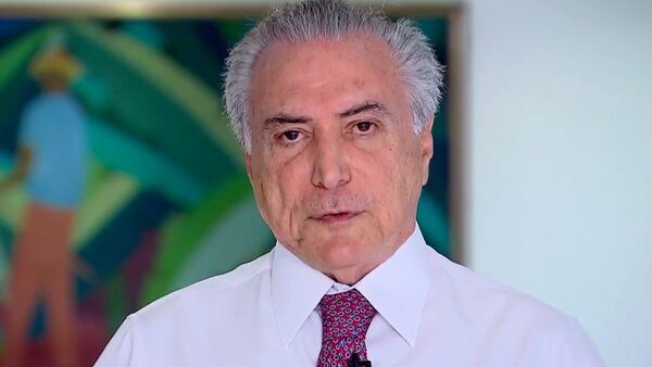 Em mensagem a turistas, Michel Temer garante segurança para Jogos Olímpicos e Paralímpicos Rio 2016 - Sputnik Brasil