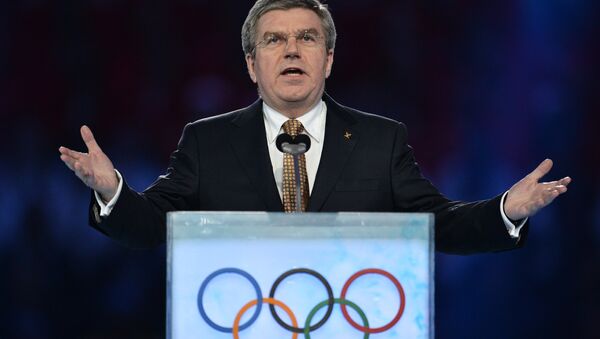 Presidente do COI sobre esporte russo - Sputnik Brasil