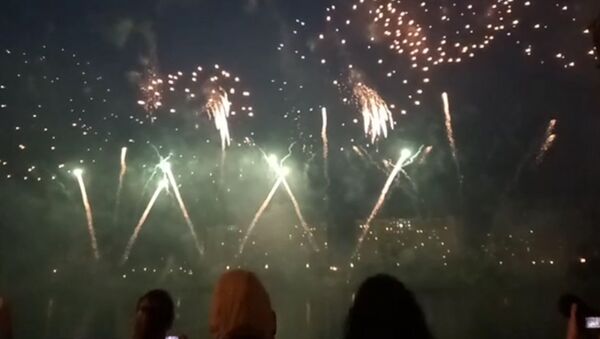Portugal no Festival dos fogos de artifício em Moscou - Sputnik Brasil