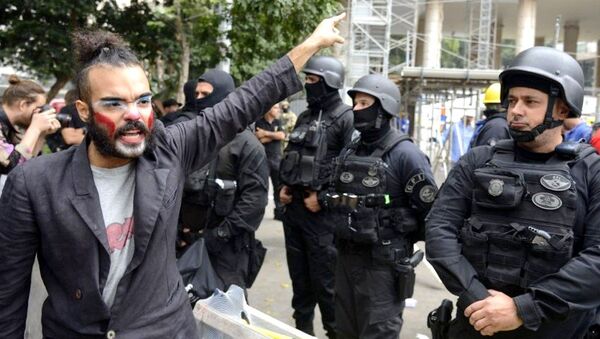 Polícia Federal executa reintegração de posse no Palácio Capanema - Sputnik Brasil