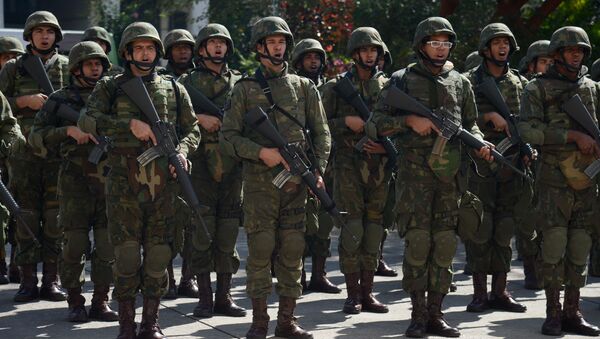 Tropas das Forças Armadas que atuarão na Rio 2016 - Sputnik Brasil